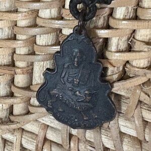 Vintage Bronze Buddha Pendant